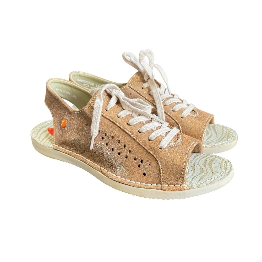 Softinos‎ By Fly London Thi Slingback Sneaker Sandals Leather Comfort Shoes 38
